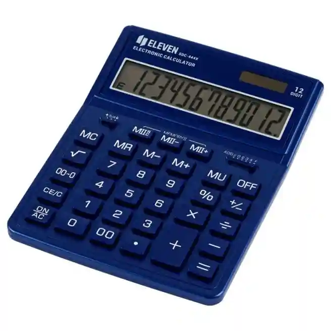 Calculator Eleven SDC 444 NV, albastru