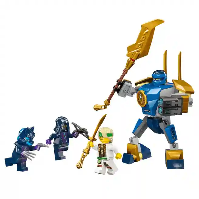 Constructor LEGO Ninjago Pachetul de luptă al mecanicului Jay, art. 71805