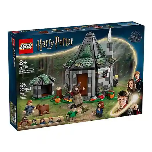 Constructor LEGO Harry Potter Cabana lui Hagrid: o vizită neașteptată, art. 76428