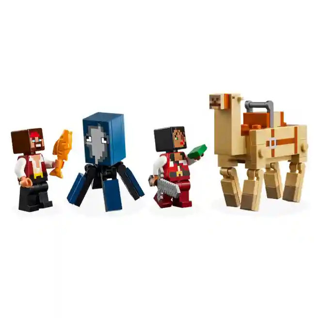 Конструктор LEGO Minecraft Путешествие пиратского корабля, арт. 21259
