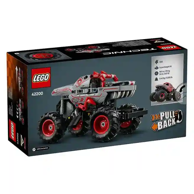 Constructor LEGO Technic Monster Jam ThunderROARus Mecanism de recul, art. 42200