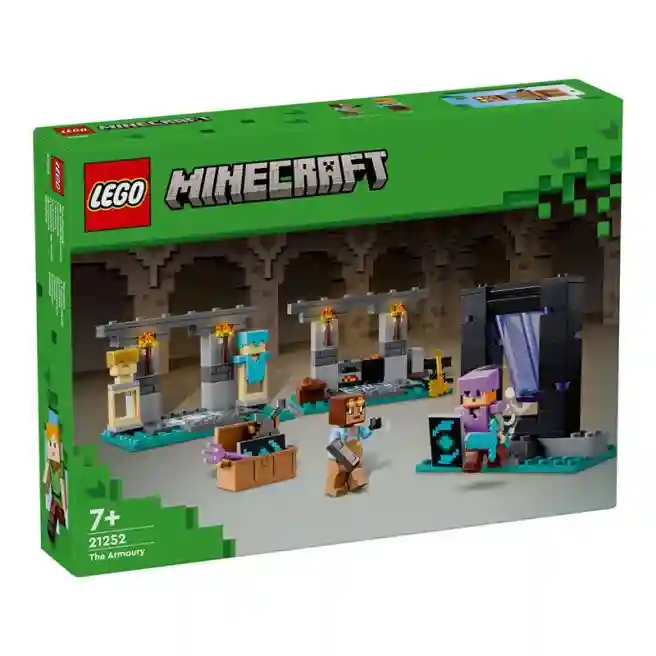Constructor LEGO Minecraft Armurii, art. 21252