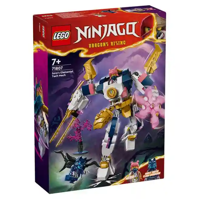 Конструктор LEGO Ninjago Элементный техномеханик Соры, арт. 71807