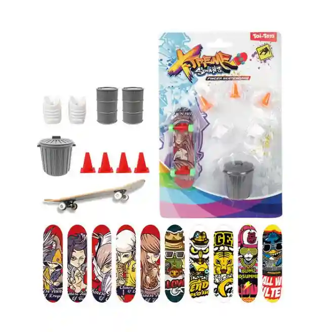 TT Игрушка фингерборд скейтборд с аксессуарами