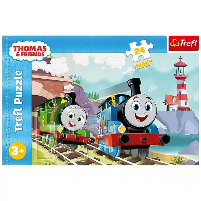 TF Puzzle "24 Maxi" - Fireman Sam and friends / Prism A&D Fireman Sam, cod 61433