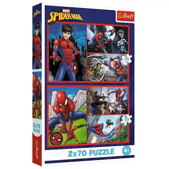 TF Puzzle "2x70" - Disney Marvel Spiderman, cod 61455
