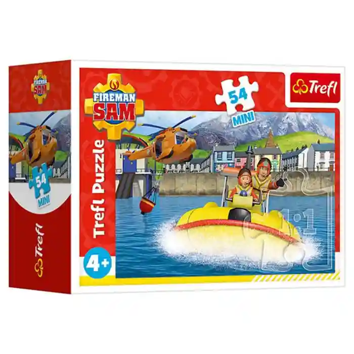TF Puzzle"54mini" - Fireman Sam on standby (54205), cod 61504