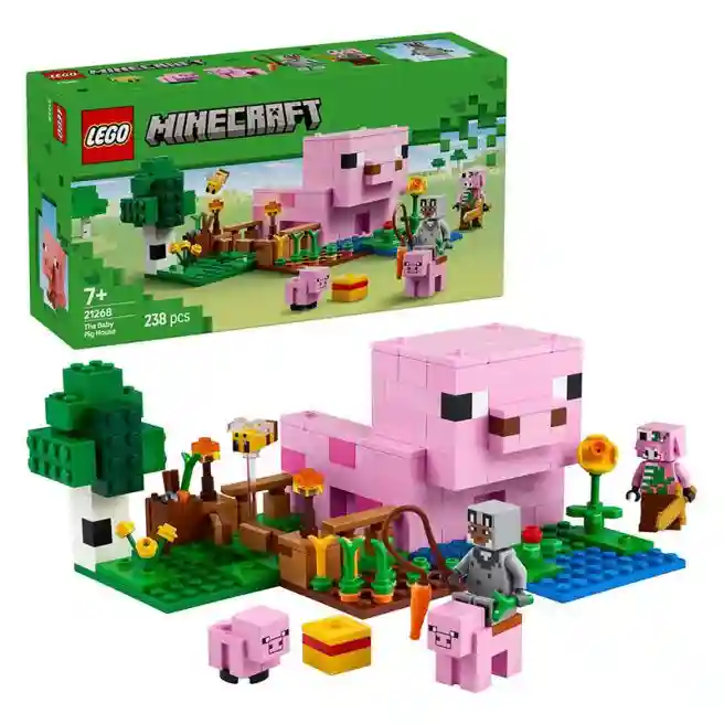 Constructor LEGO Minecraft Casa porcușorului, art. 21268