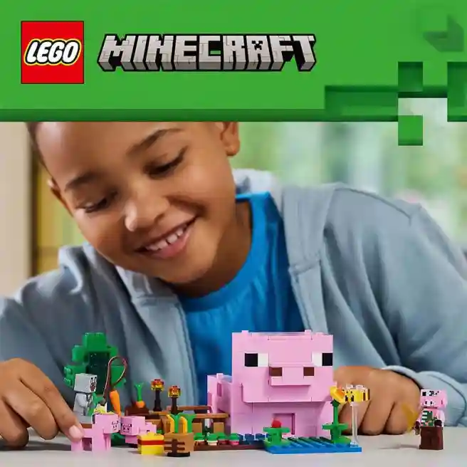 Constructor LEGO Minecraft Casa porcușorului, art. 21268