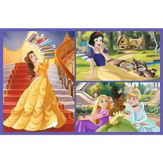 TF Пазлы "2x70" - Disney Princess, код 61452