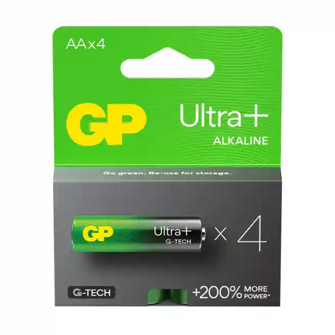 Baterie GP AA Ultra Plus Alkaline (blister 4 buc)