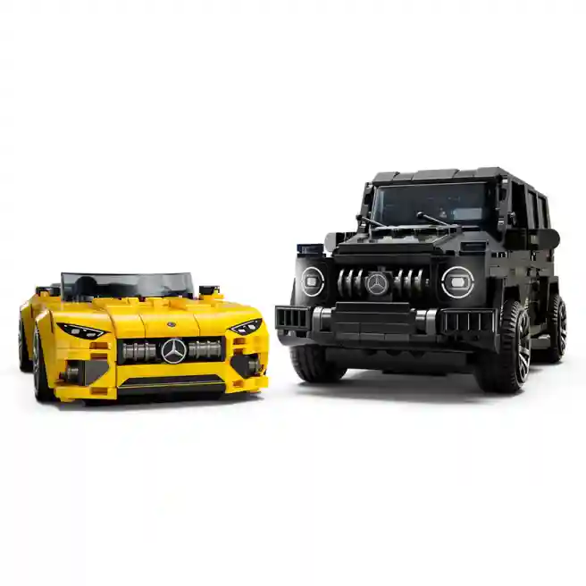 Constructor LEGO Speed Champions Mercedes-AMG G 63 și Mercedes-AMG SL 63, art. 76924