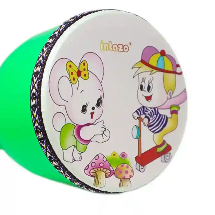 Игрушка барабан, зеленая, код 822036