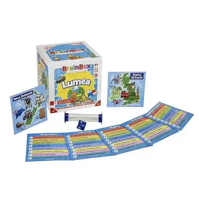 BF Настольная игра "BrainBox. Мир" RO, код 58931