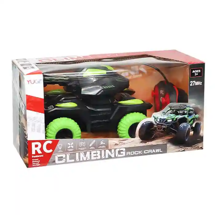 Mașină Buggy 1:18 cu tun de apă și telecomandă, verde, cod 822057