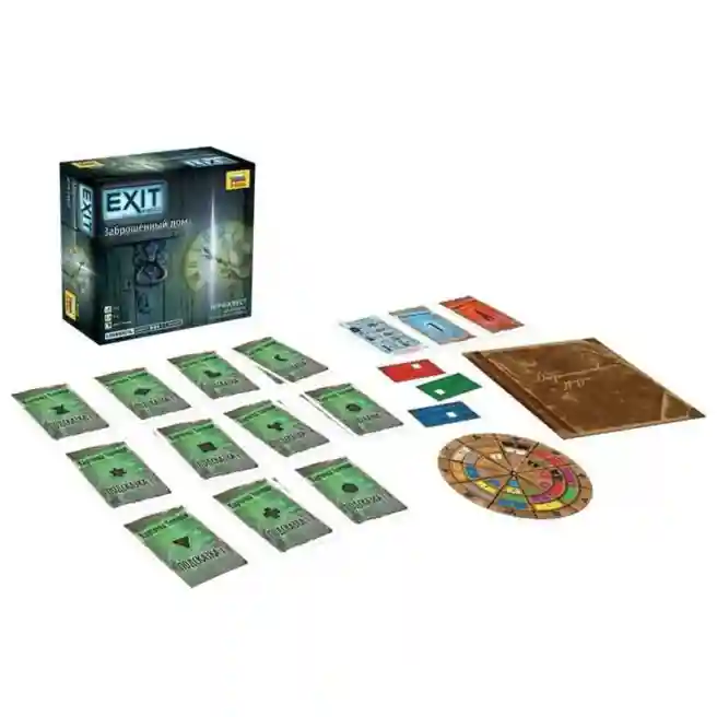 ZVD Настольная игра "EXIT Квест. Заброшенный дом", 8718