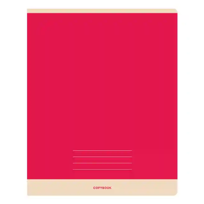 Тетрадь 96л. линейка BG "Monocolor. Simple"