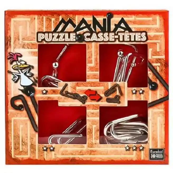 LG Логическая игра "Пазл Mania Casse-tetes Red" (RO), код 53435
