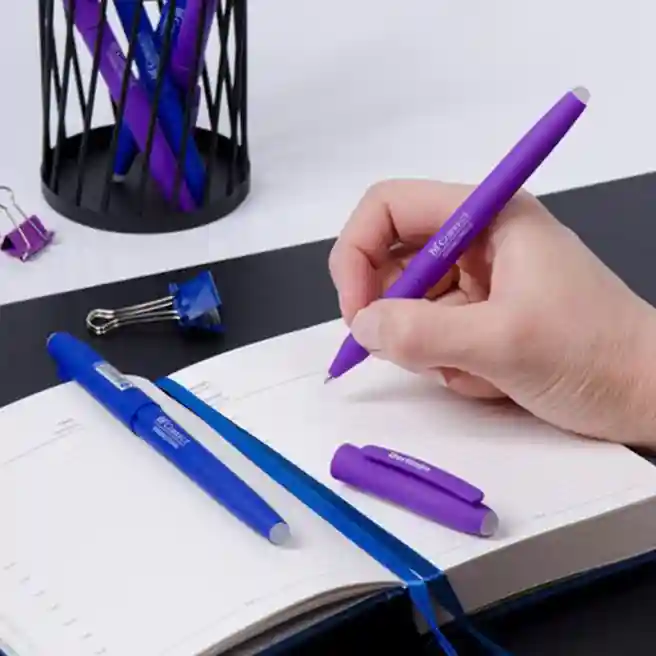 Pix cu gel ce se șterge Berlingo "Correct, 0,6mm,  albastru