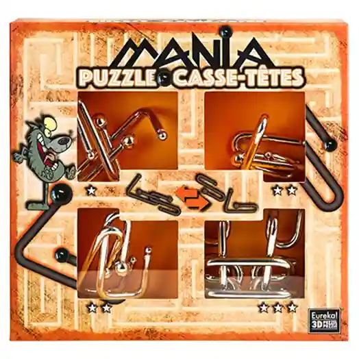 LG Joc de logica "Puzzle Mania Casse-tetes Portocaliu" (RO), cod 53434