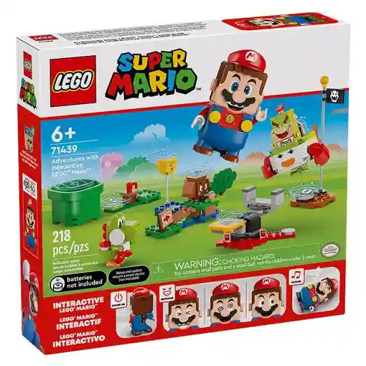 Конструктор LEGO Super Mario Приключения с интерактивным LEGO Mario, арт. 71439