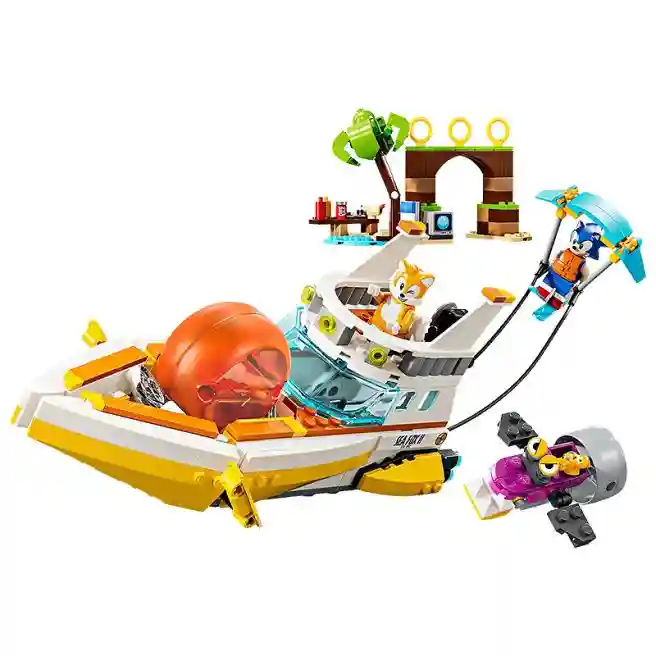 Constructor LEGO Sonic the Hedgehog Barcă de aventură a lui Tails, art. 76997