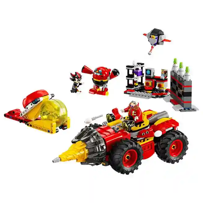 Constructor LEGO Sonic the Hedgehog Super Sonic vs Egg Drillster, art. 76999