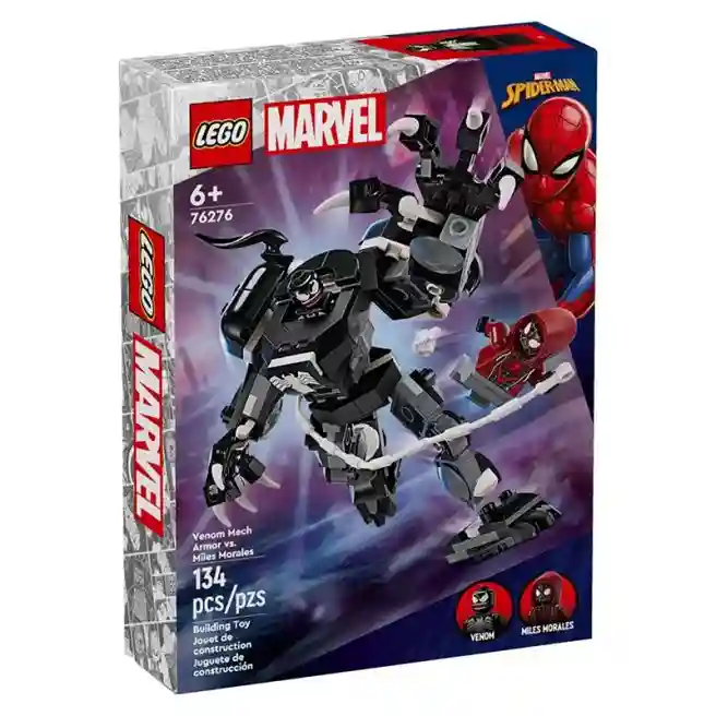 Конструктор LEGO Marvel Механическая броня Венома против Майлза Моралеса, арт. 76276