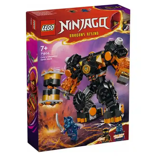 Constructor LEGO Dreamzzz Echipamentul Pământului Elemental al lui Cole, art. 71806