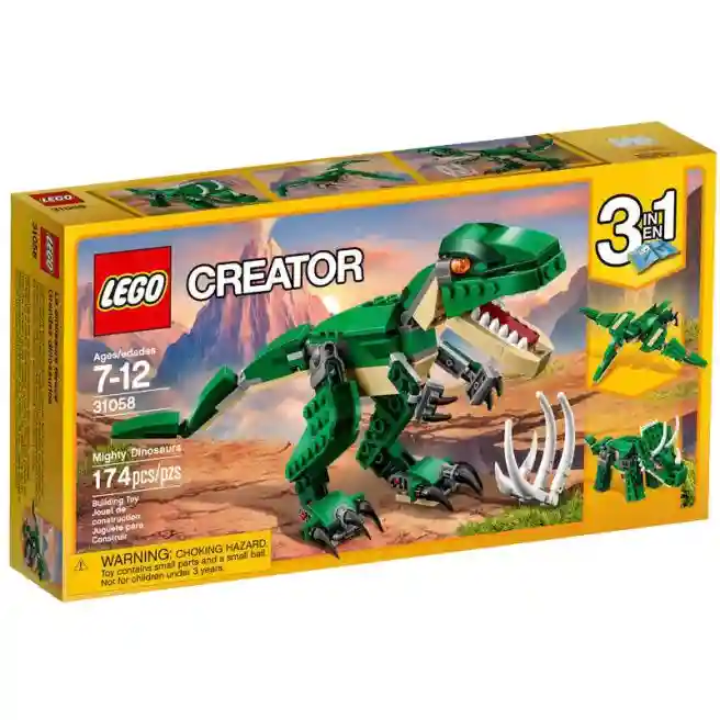 Конструктор LEGO Mighty Dinosaurs 174дет арт.31058