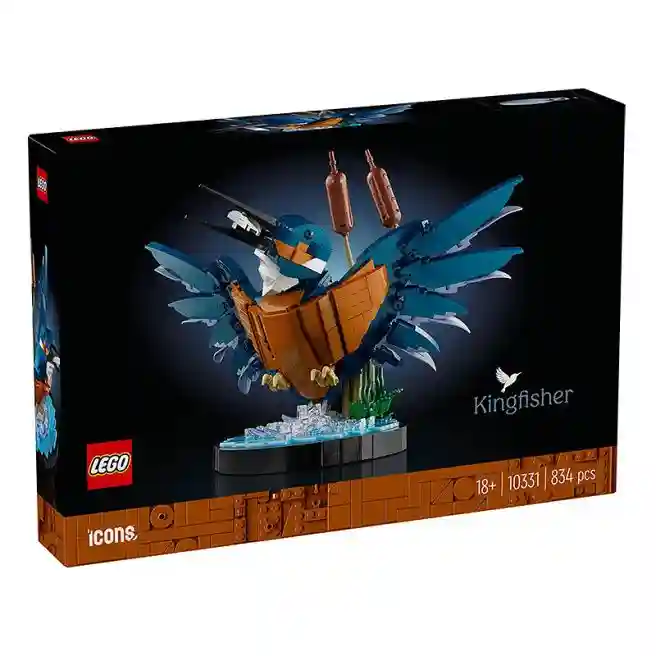 Constructor LEGO Icons Pasăre Kingfisher, art. 10331