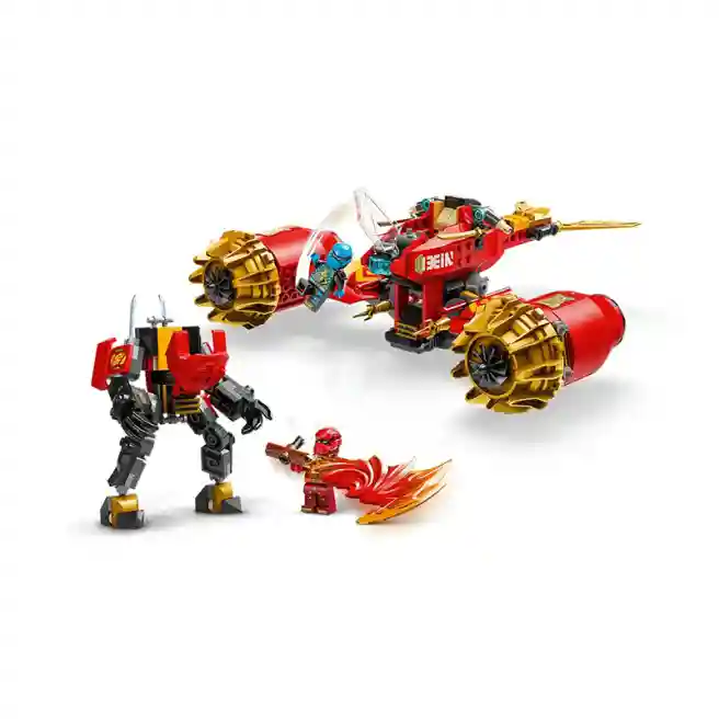 Constructor LEGO Ninjago Călărețul furtunii Kai, art. 71830