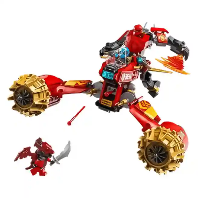 Constructor LEGO Ninjago Călărețul furtunii Kai, art. 71830