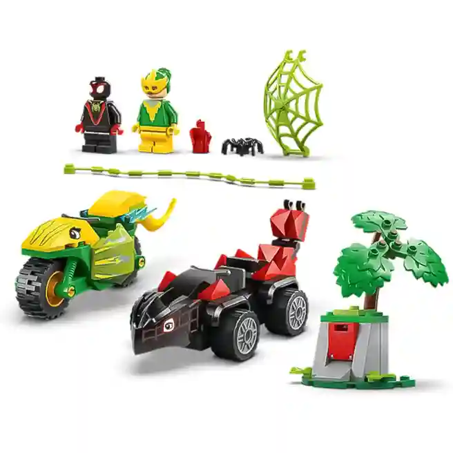 Constructor LEGO Marvel Învârtirea și urmărirea electrodinozaurilor, art. 11198
