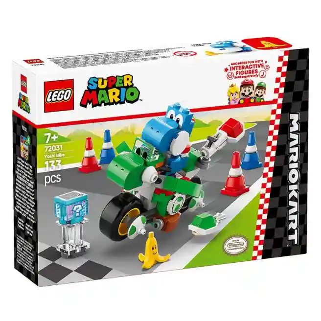 Конструктор LEGO Super Mario Mario Kart Мотоцикл Йоши, арт. 72031