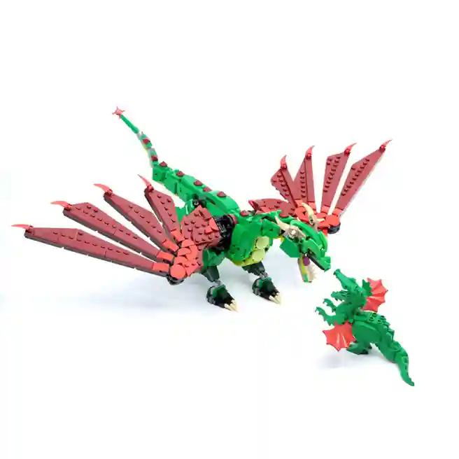 Constructor LEGO Creator Dragon medieval, art. 31161
