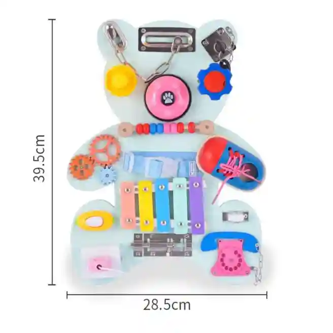 Busyboard Ursuleț Pastel, cod 224102