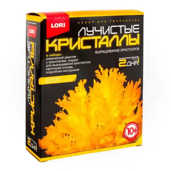 Лучистые кристаллы Lori "Желтый кристалл"