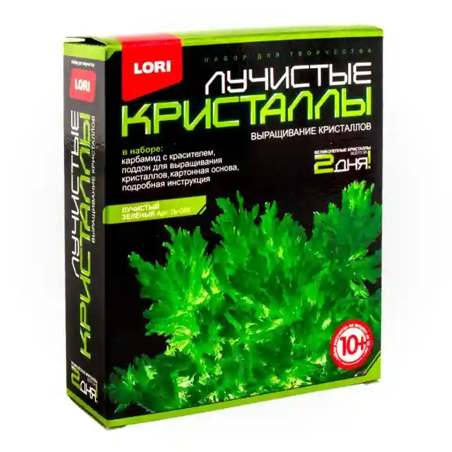 Лучистые кристаллы Lori "Зеленый кристалл"