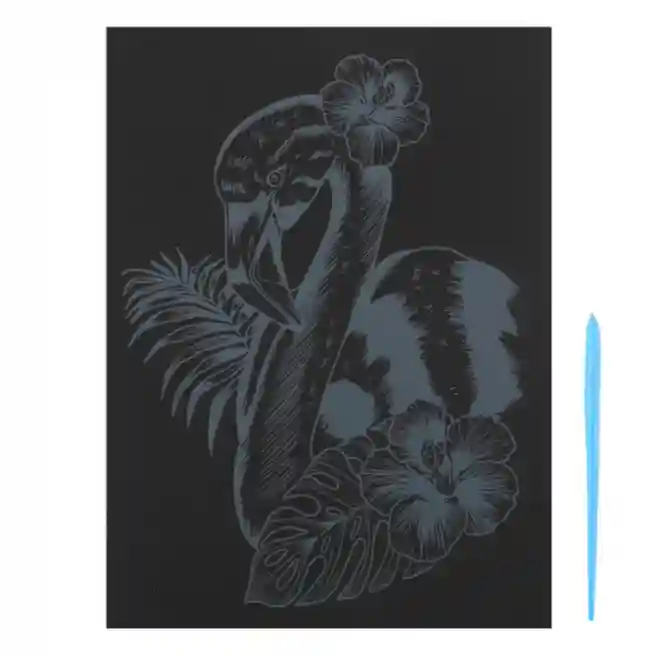Scratching, Animale Flamingo roz