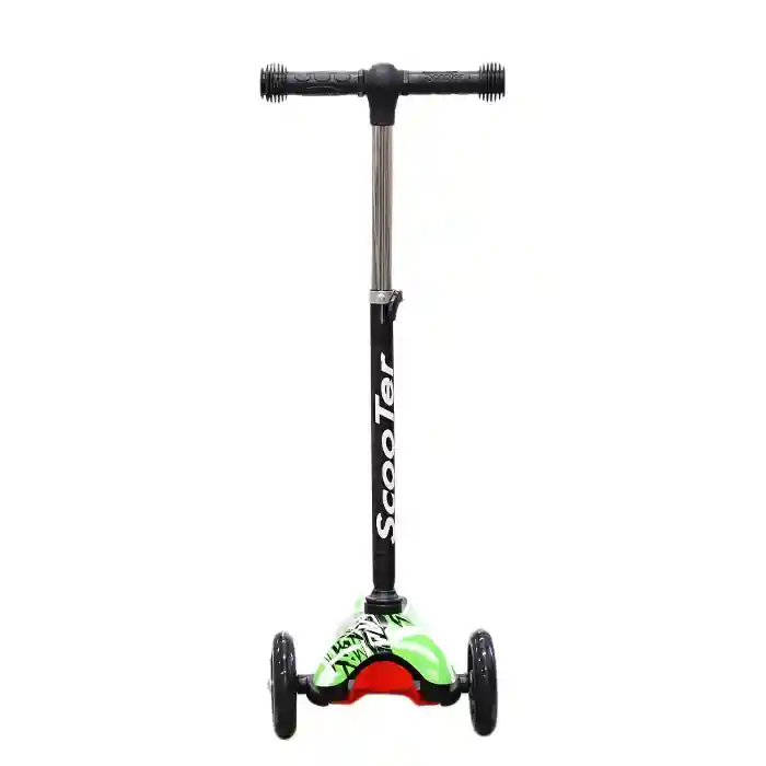 Trotinetă pentru copii, „21 Scooter” cu 3 roți, verde, cod 61526