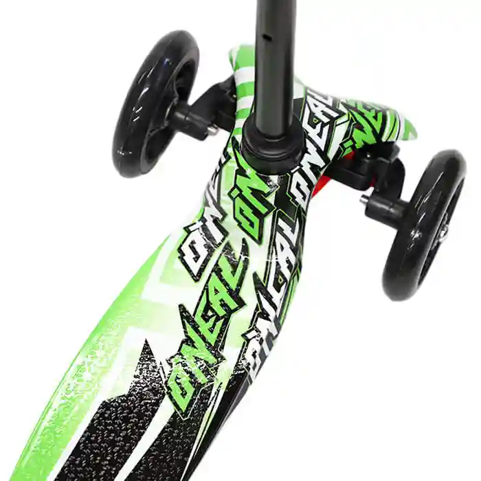 Trotinetă pentru copii, „21 Scooter” cu 3 roți, verde, cod 61526