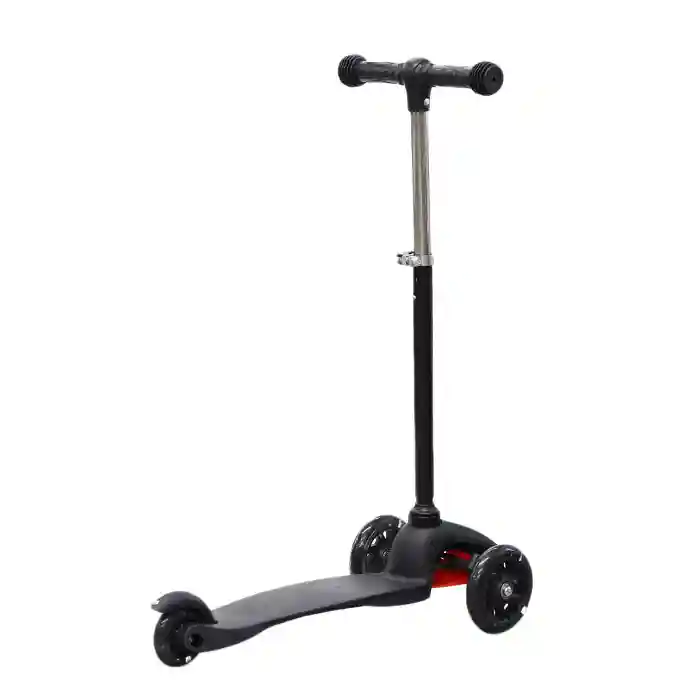 Trotinetă pentru copii, „Scooter” cu 3 roți, negru, cod 61613