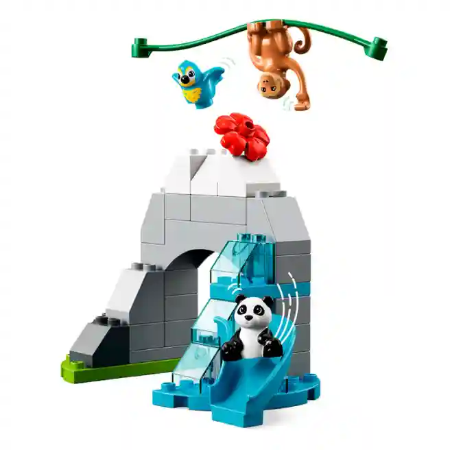 Конструктор  LEGO DUPLO Дикие животные Азии, арт 10974