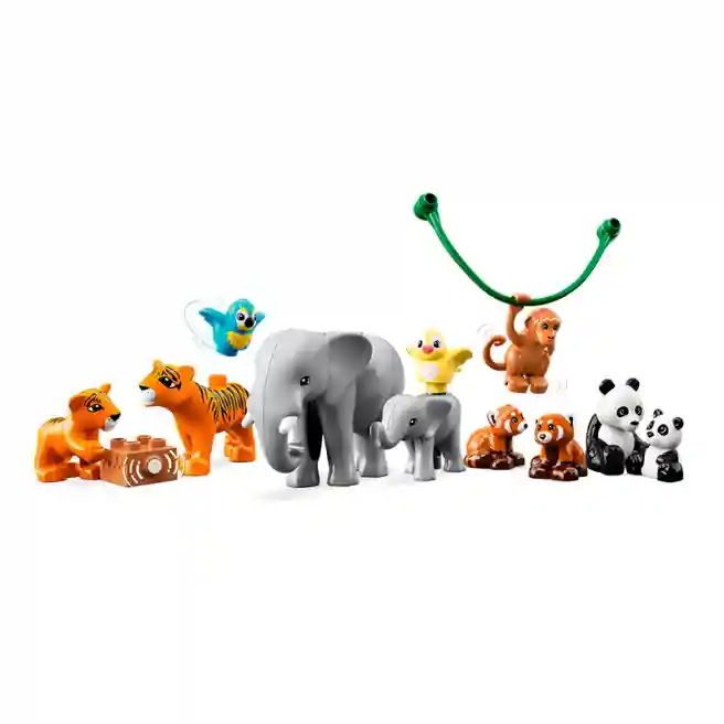 Конструктор  LEGO DUPLO Дикие животные Азии, арт 10974