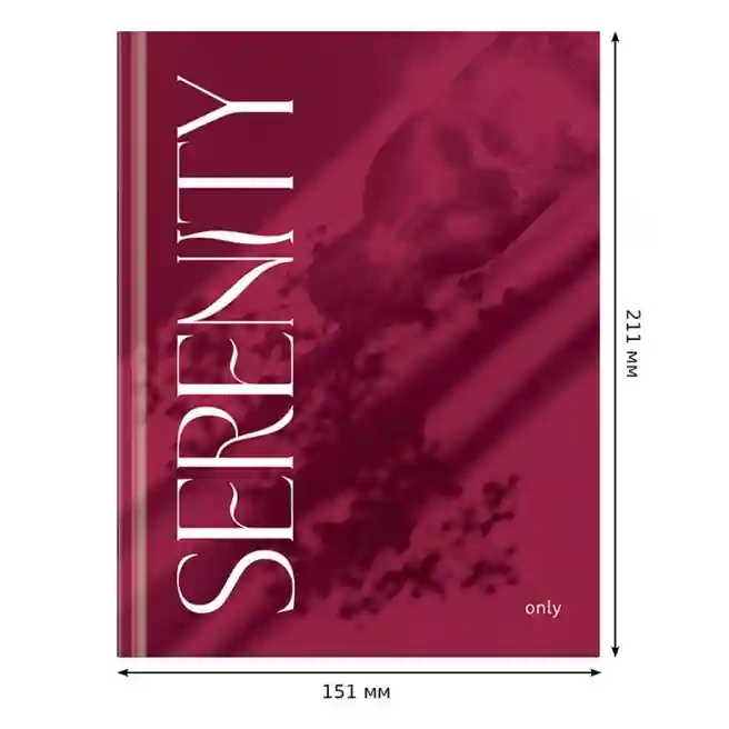 Carnet notițe A5 pătrățele 80 foi BG "Viva magenta", soft-touch