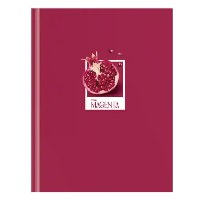Carnet notițe A5 pătrățele 80 foi BG "Viva magenta", soft-touch