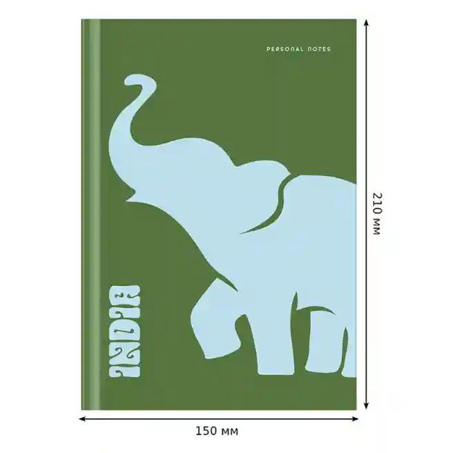 Записная книжка A5 точки 80л. BG "Pro100", soft-touch
