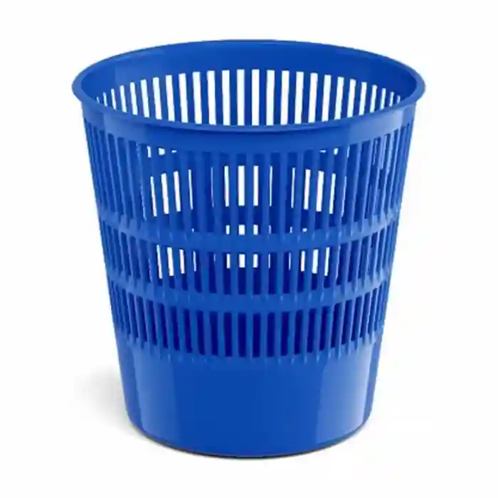Coș pentru birou 10 l Albastru