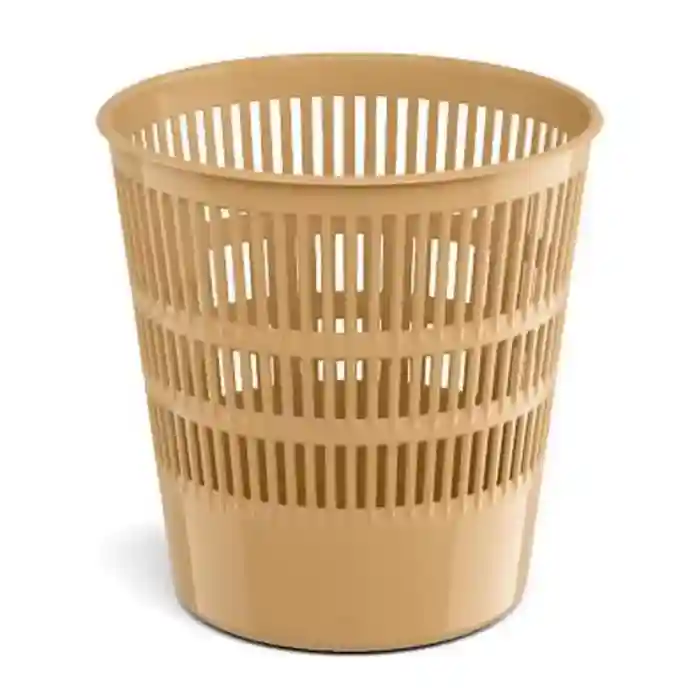 Coș pentru birou 10 l Bej